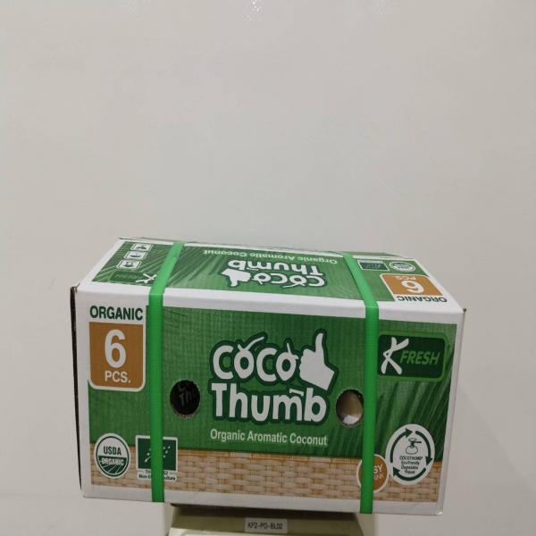 ORGANIC FRESH AROMATIC COCONUT EASY TO DRINK COCO THUMB BRAND