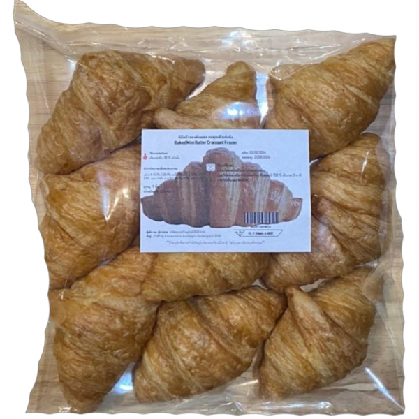 Baked mini butter croissant frozen
