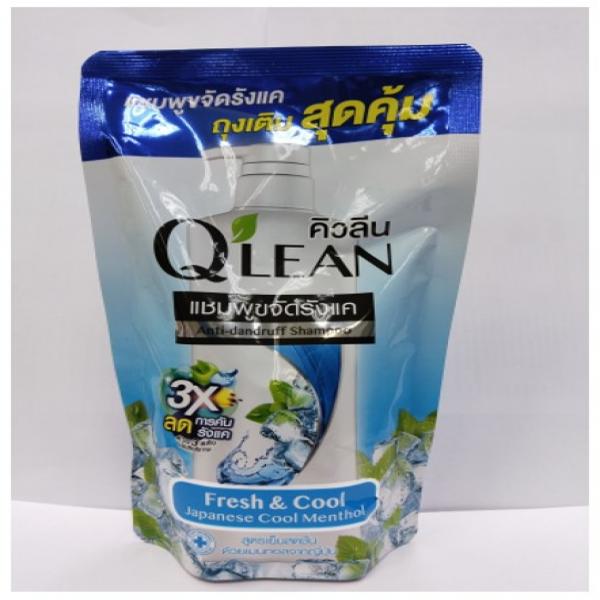 Q'lean Anti Dandruff Shampoo Fresh & Cool  340 ml, 170 ml, 70 ml 300 ml (Refill)
