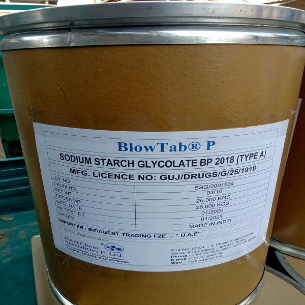 BlowTab® P- SODIUM STARCH GLYCOLATE (Potato)