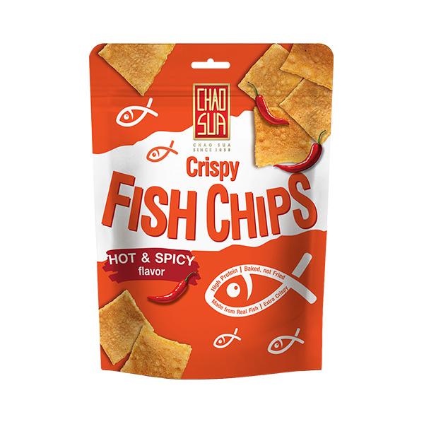 Crispy Fish Chips Hot & Spicy flavor