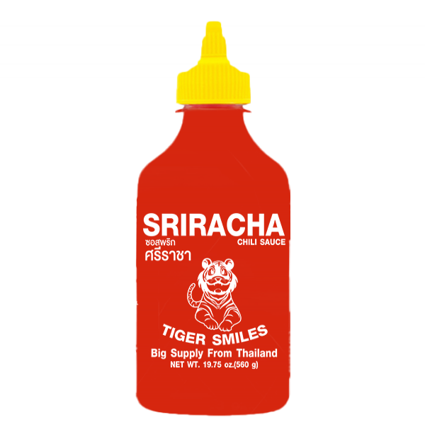 Sriracha Chili Sauce  Tiger Smiles brand
