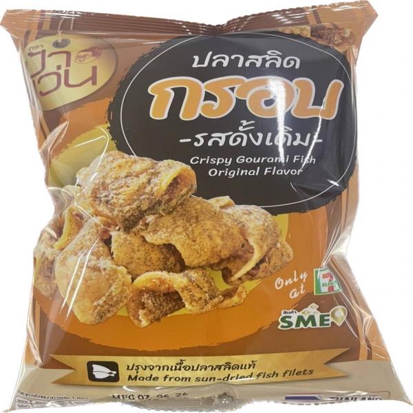 Crispy Gourami Fish Original Flavor Pa Waen Brand