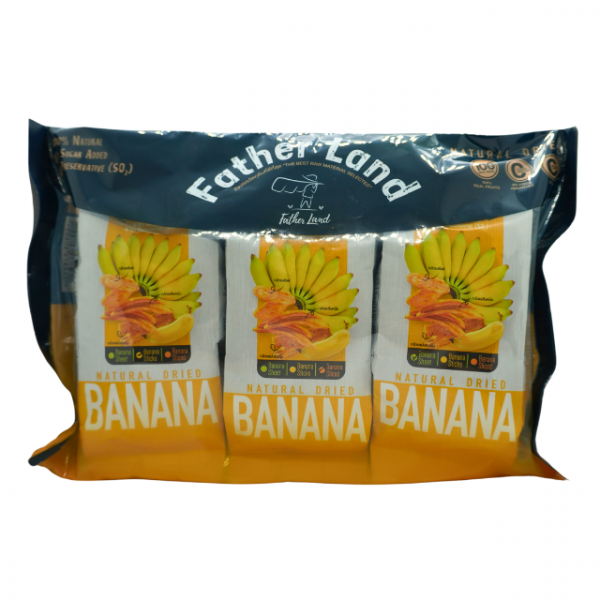 Natural dried banana
