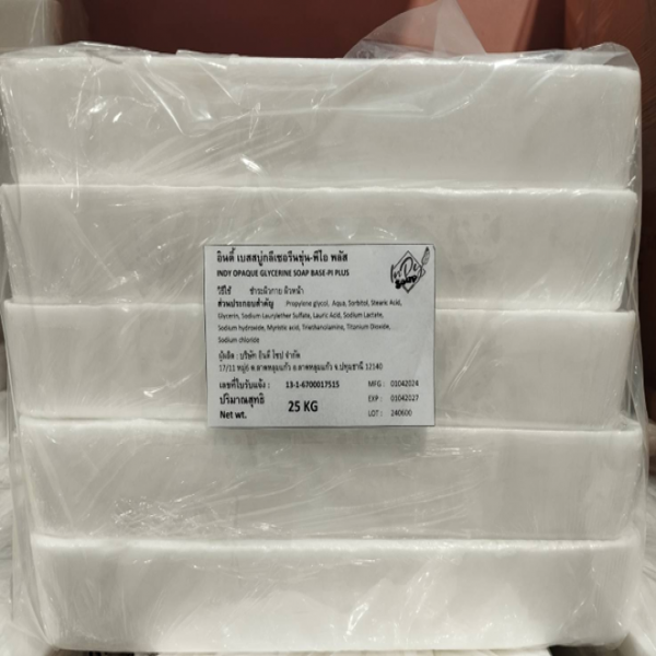 INDY OPAQUE GLYCERINE SOAP BASE-PI PLUS