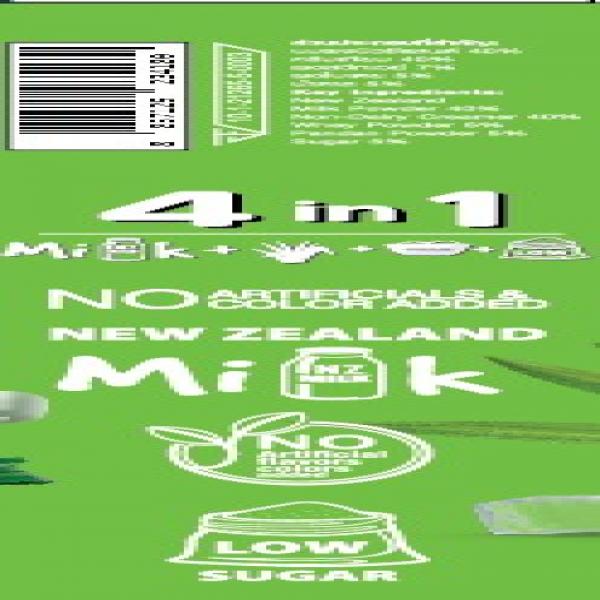 Instant Milk Drink Powder Pandan Flavored