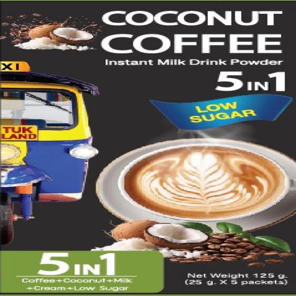Instant Milk Drink Powder Coffee and Coconut Milk Flavored