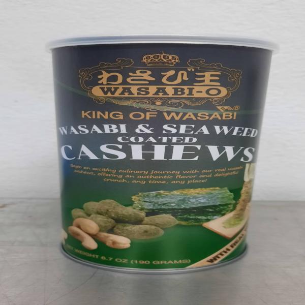 WASABI & SEAWEED COATED CASHEWS