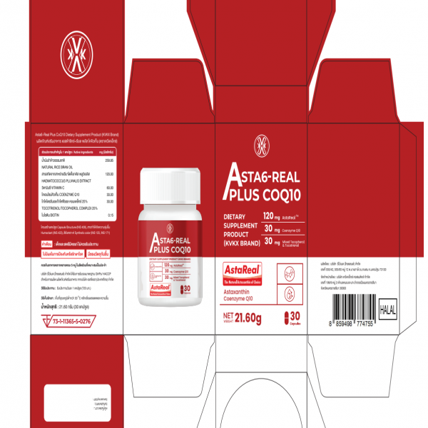 Asta6-Real Plus CoQ10 Dietary Supplement Product