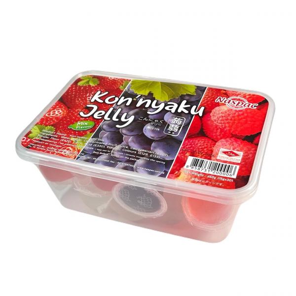 KON’NYAKU JELLY MIX (GRAPE, LYCHEE, STRAWBERRY)