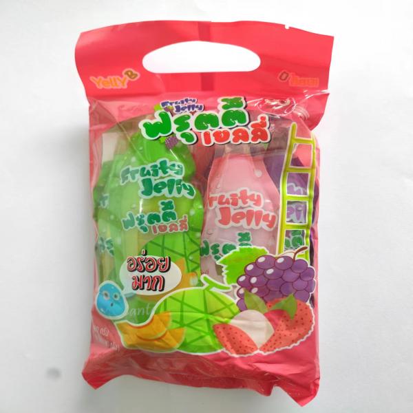 FRUITY JELLY MIX (LYCHEE, CANTALOUPE, GRAPE)