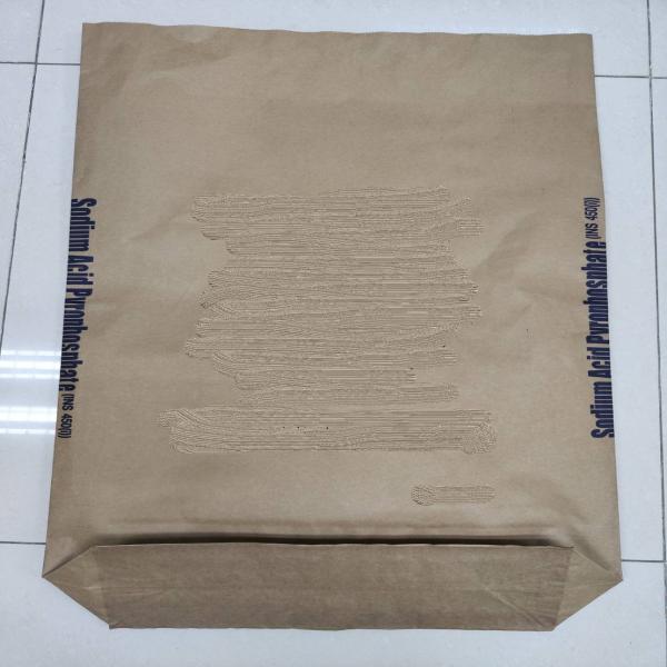 Brown kraft paper bag (Inner layer is PE liner.)