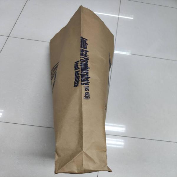 Brown kraft paper bag (Inner layer is PE liner.)
