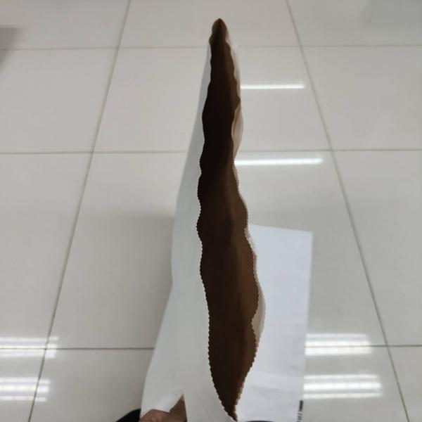 White kraft paper bag (Inner layer is paper.)