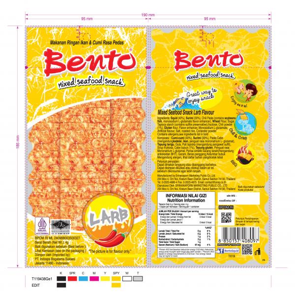 Mixed Seafood Snack Larb Flavour