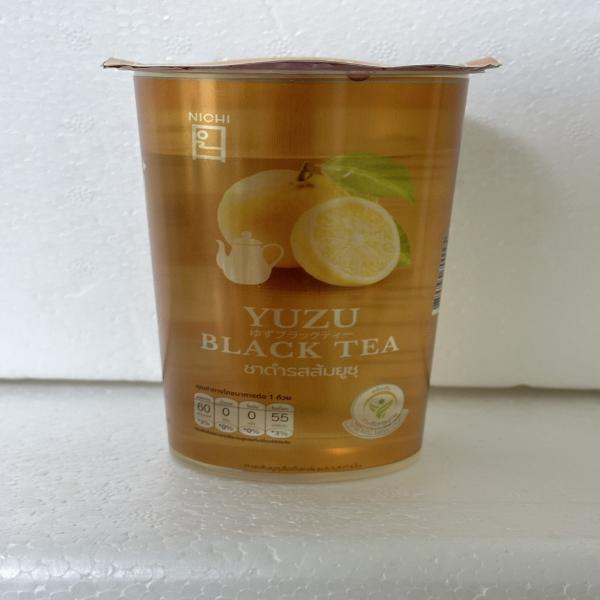 ยูซุแบล็คที (ชาดำรสยูชุ ปรุงสำเร็จ) (ตรา นิชิ)