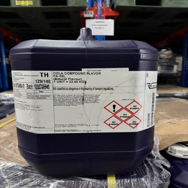โคล่า คอมพาวนด์ เฟลเวอร์ เอฟเอ-35แอล (กลิ่นโคล่า) (วัตถุแต่งกลิ่นรสธรรมชาติ)