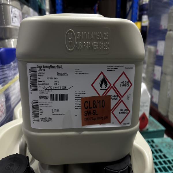 ชูการ์ มาสกิ้ง เฟลเวอร์ เอสดับบลิว-5แอล (กลิ่นน้ำตาล) (วัตถุแต่งกลิ่นรสธรรมชาติ)