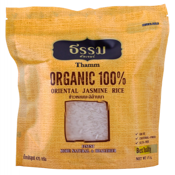 ORGANIC 100% ORIENTAL JASMINE RICE