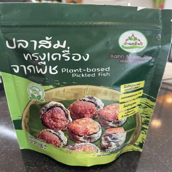 pickled fish made from plants