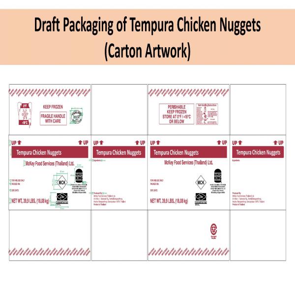 Tempura Chicken Nuggets