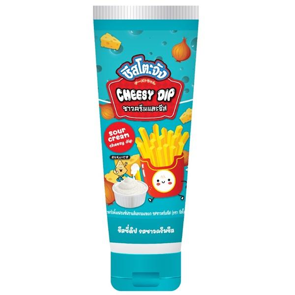 SOUR CREAM AND CHEESE FLAVOUR SAUCE FOR FRENCH FRIES AND FRIED FOOD