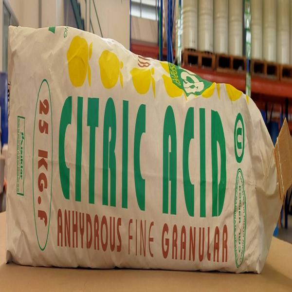 CITRIC ACID ANHYDROUS - ISRAEL