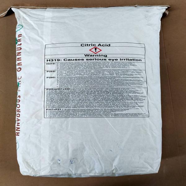 CITRIC ACID ANHYDROUS - ISRAEL