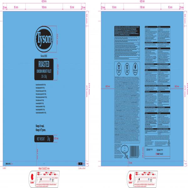 ROASTED CHICKEN BREAST FILLET 130-150 G