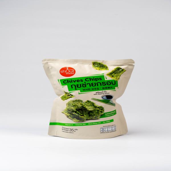 Chives Chips Shout Snacks