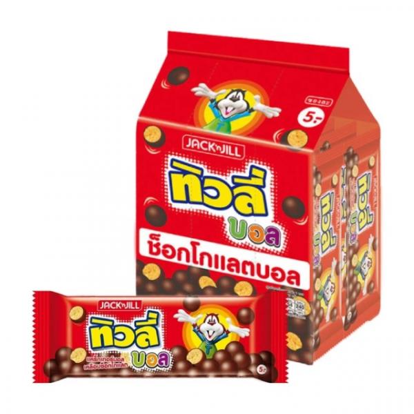 Cracker Ball Coated with Chocolate