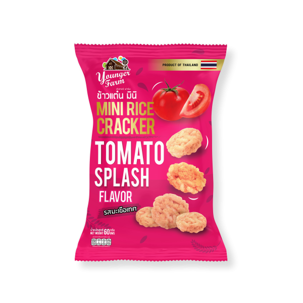 Mini Rice Cracker Tomato Splash flavor