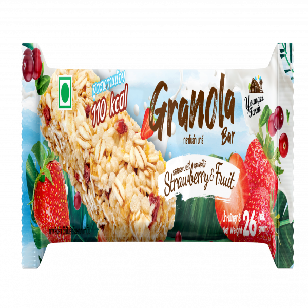 Granola Bar Strawberry & Fruit