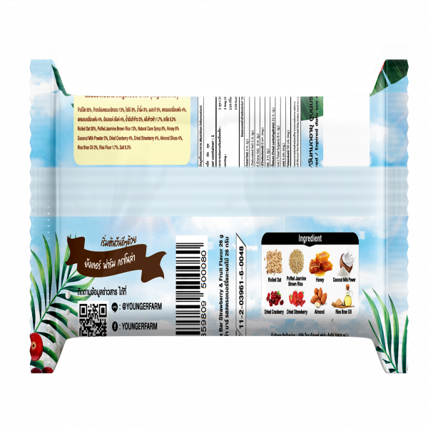 Granola Bar Strawberry & Fruit