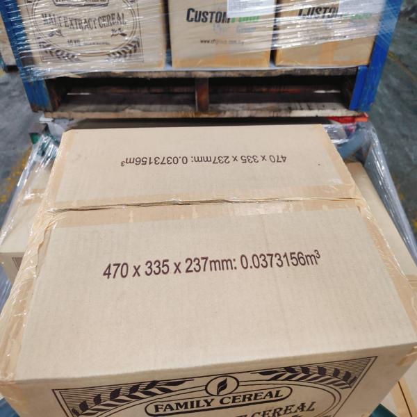 Instant malt extract cereal