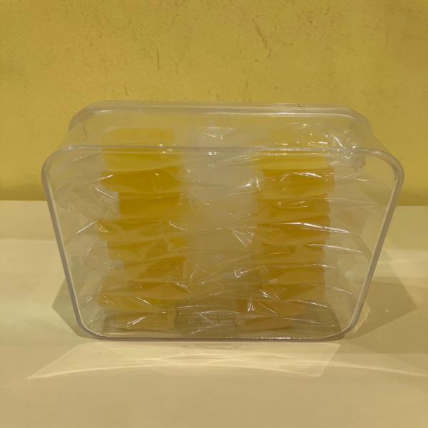 เยลลี่ สับปะรด (ขนมเยลลี่คาราจีแนน น้ำสับปะรด 20%)