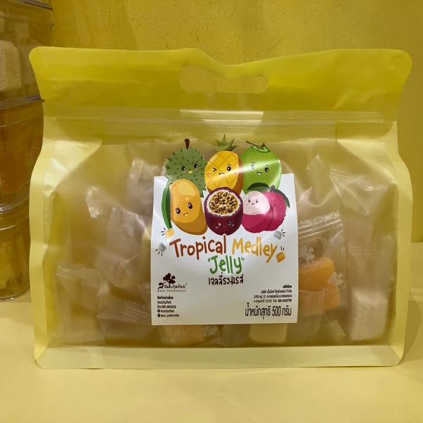 Jelly Mix Flavour (Jelly Passion fruit , Jelly Lychee , Jelly Coconut , Jelly Durian , Jelly Pineapple , Jelly Mango )