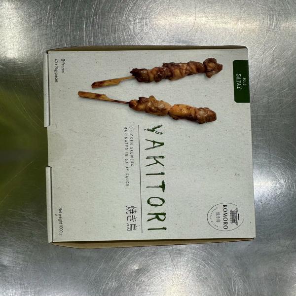 YAKITORI CHICKEN SKEWERS MARINADE IN SATAY SAUCE