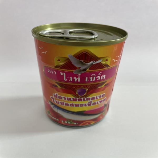 ปลาแมคเคอเรลในซอสมะเขือเทศ