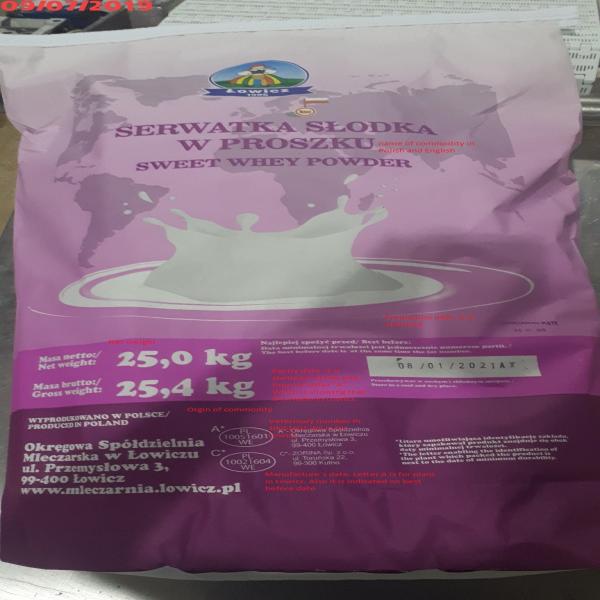 Sweet Whey Powder Lowicz Brand/Poland