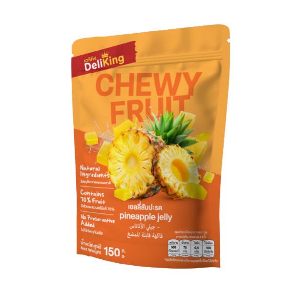 เยลลี่สับปะรด (วุ้นสำเร็จรูปแคร์ราจีแนนกลิ่นสับปะรด) ตราเดลิคิง