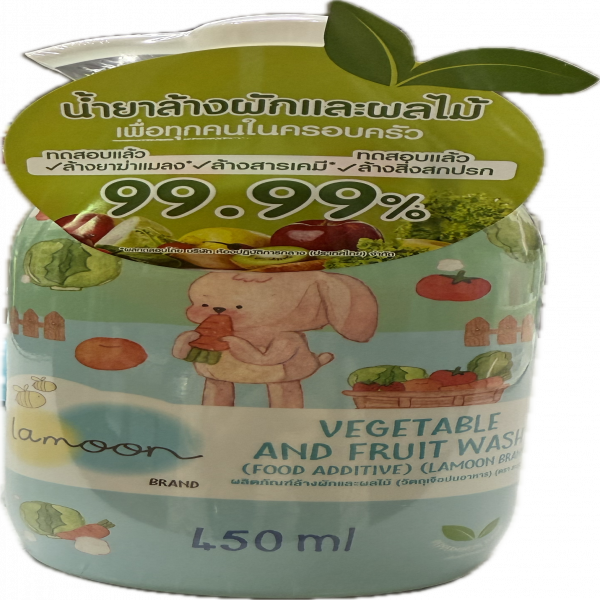 VEGETABLE AND FRUIT WASH (FOOD ADDITIVE) (LAMOON BRAND)