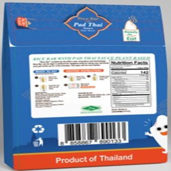 Rice Bar with Pad Thai Sauce