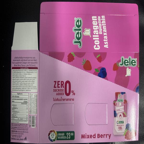 Food supplement Collagen with Astaxanthin Mixedberry Flavour (Jele Fitt Brand)