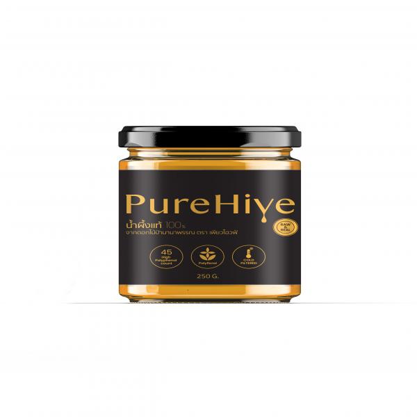 น้ำผึ้งแท้ 100 % ปริมาณ 250 กรัม PureHive Apis Cerena Honey