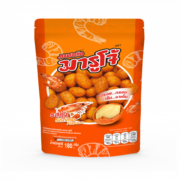 Marucho Brand Roasted Peanuts Shrimp Flavour Coated