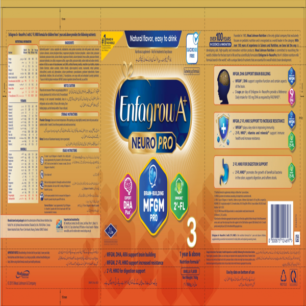 ENFAGROW A+ 3 POWDER VANILLA