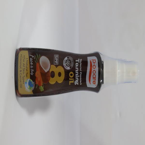 พีโอแคร์ เนเชอรัล โคโค่นัท แทนนิ่ง ออยล์ เอสพีเอฟ8 เฟส & บอดี