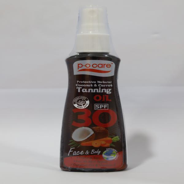พี.โอ.แคร์ โพรเทคทีฟ เนเชอรัล โคโค่นัท & แครอท แทนนิ่ง ออยล์ เอสพีเอฟ30