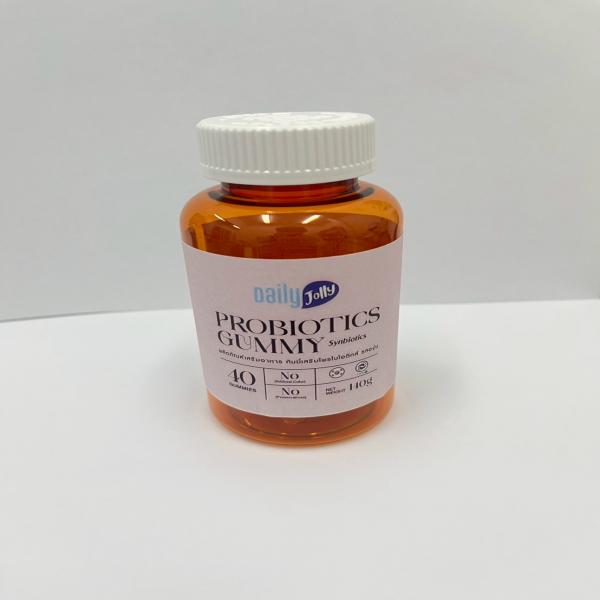 Dietary Supplement product Gummies Plus Probiotics Grape Flavor Daily Jolly brand